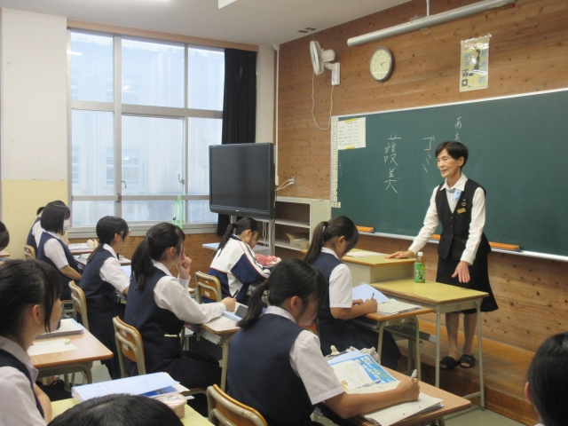 講話の様子
